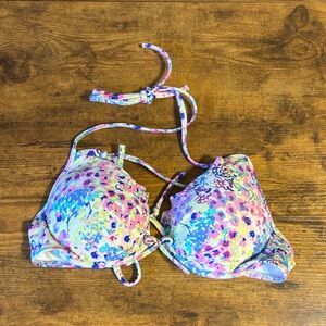 Victoria’s Secret Floral Push-Up Bikini Top